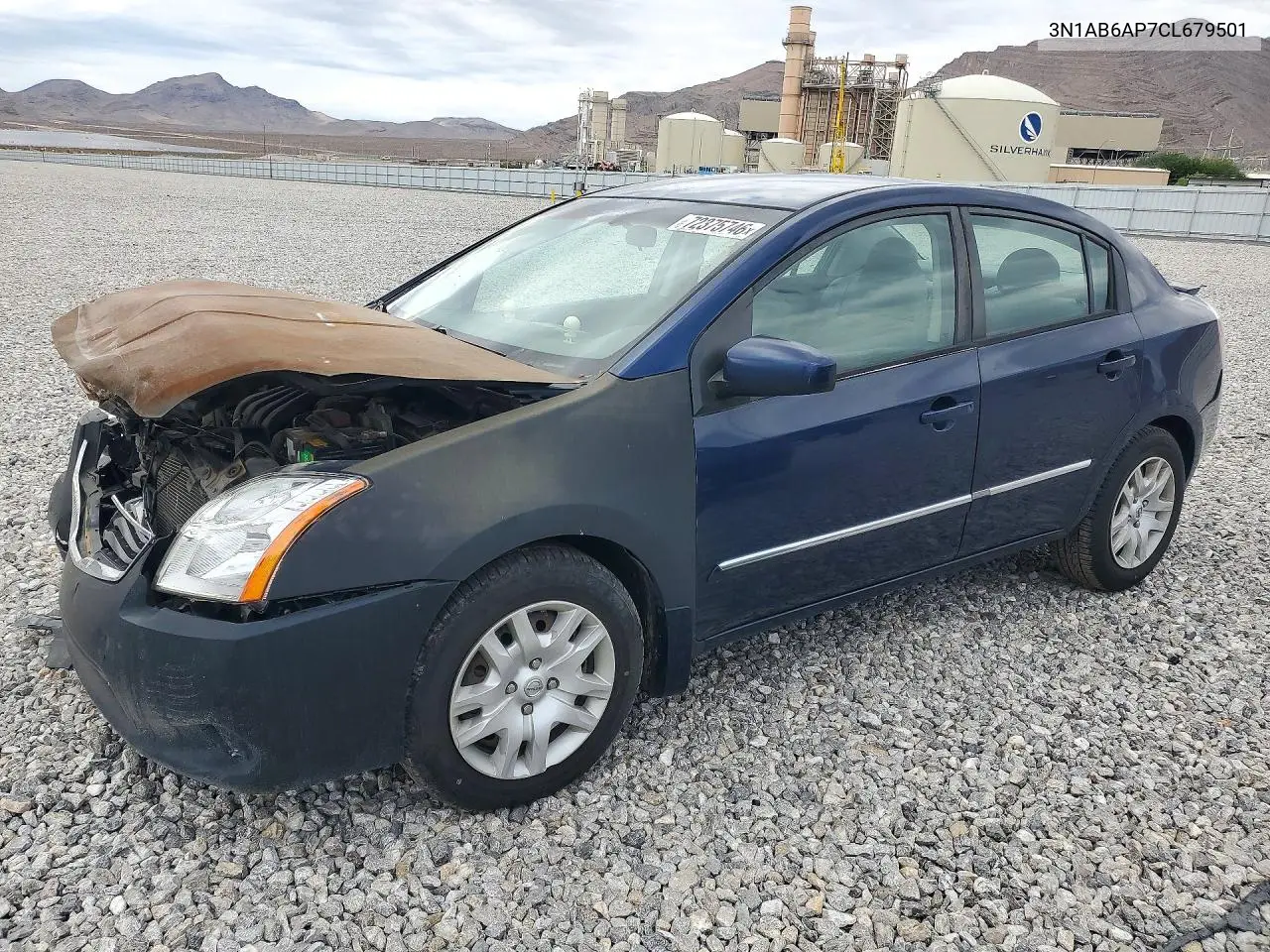 2012 Nissan Sentra 2.0 VIN 3N1AB6AP7CL679501 фото 1