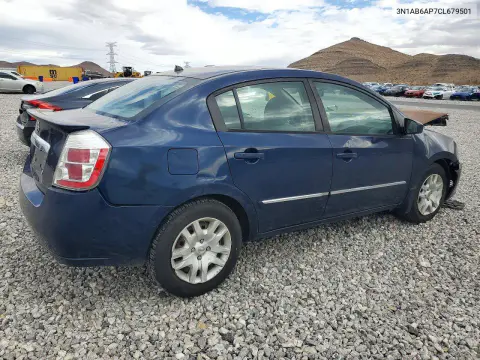 2012 Nissan Sentra 2.0 VIN 3N1AB6AP7CL679501 фото 3