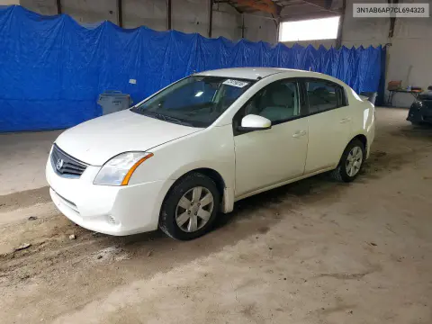 3N1AB6AP7CL694323 — 2012 Nissan Sentra, Естественный износ, фото до ремонта