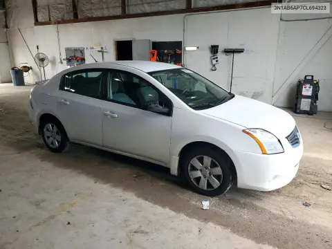 2012 Nissan Sentra 2.0 VIN 3N1AB6AP7CL694323 фото 4