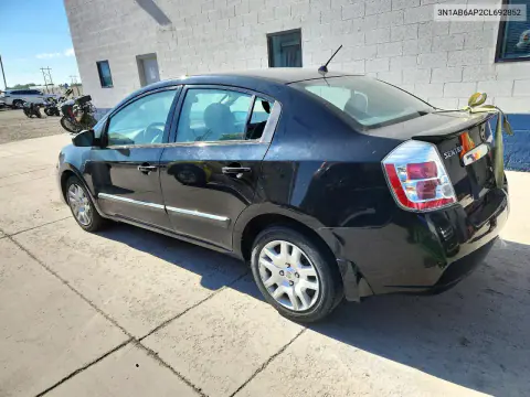 2012 Nissan Sentra 2.0 VIN 3N1AB6AP2CL692852 фото 2