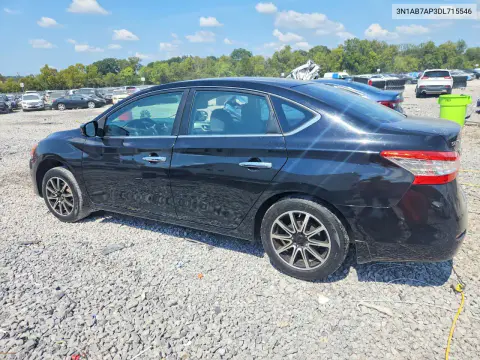 2013 Nissan Sentra S VIN 3N1AB7AP3DL715546 фото 2