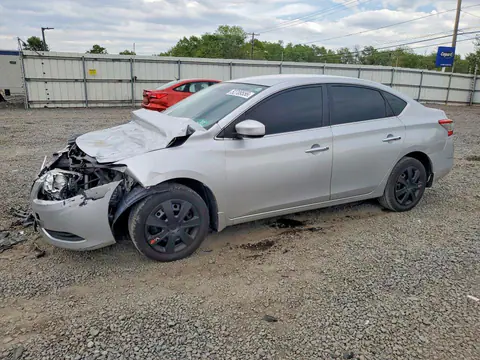3N1AB7AP1EY280949 — 2014 Nissan Sentra, Передняя часть (Front End), фото до ремонта