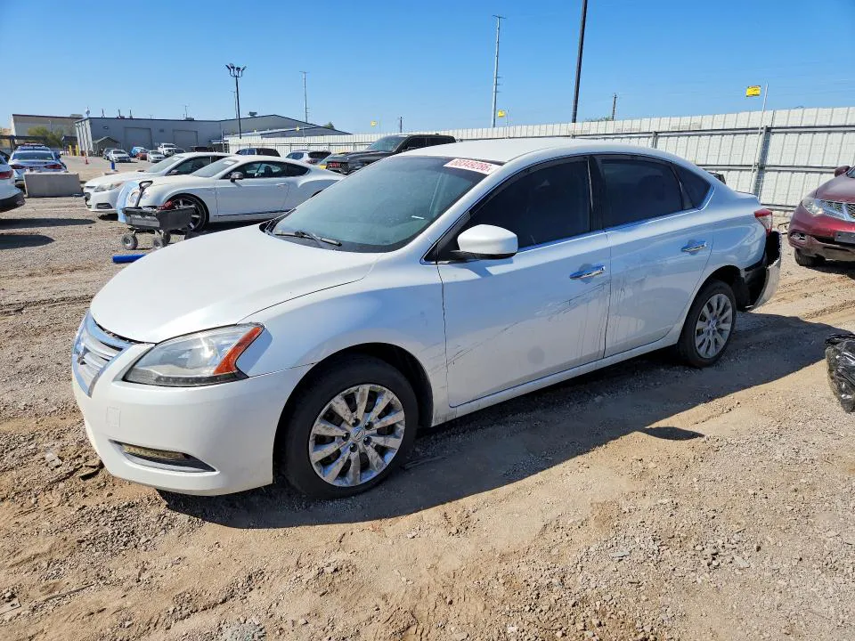 2014 Nissan Sentra VIN 3N1AB7AP9EL662451 фото 1