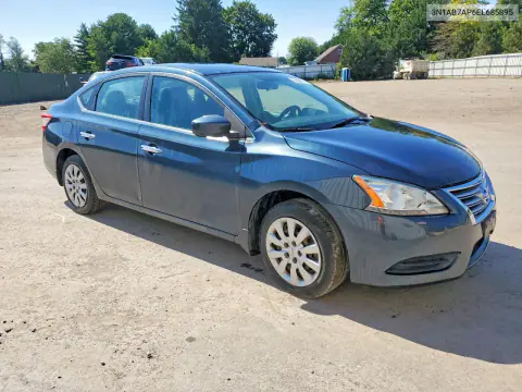 2014 Nissan Sentra S VIN 3N1AB7AP6EL685895 фото 4