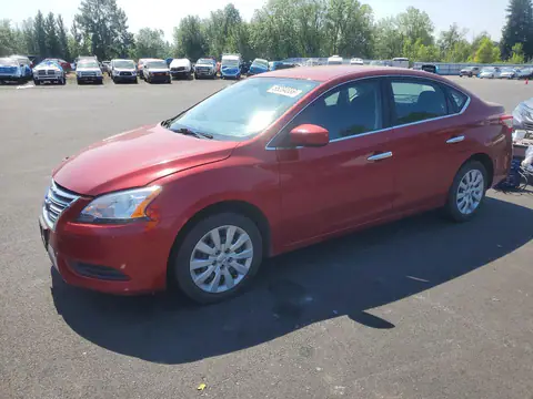 3N1AB7AP4EY251686 — 2014 Nissan Sentra, Передняя часть (Front End), фото до ремонта