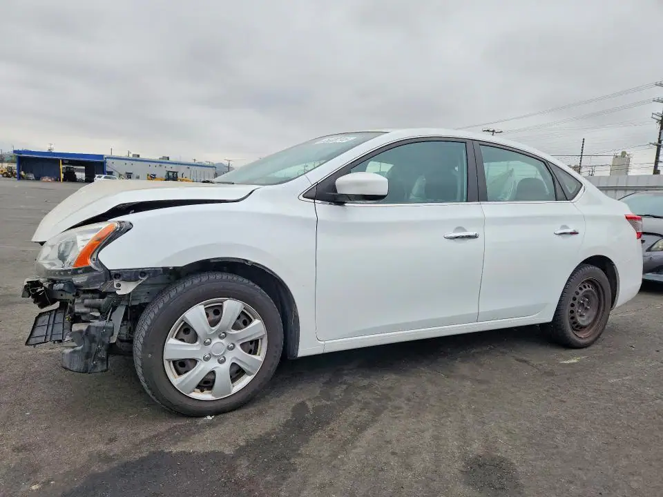 3N1AB7AP2EY254683 Nissan Sentra 2014 — повреждение Передняя часть, фото до ремонта