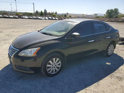 3N1AB7AP2EL696361 — 2014 Nissan Sentra, Задняя часть (Rear End), фото до ремонта