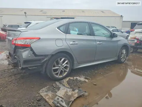 2014 Nissan Sentra Sr VIN 3N1AB7AP5EY289217 фото 3