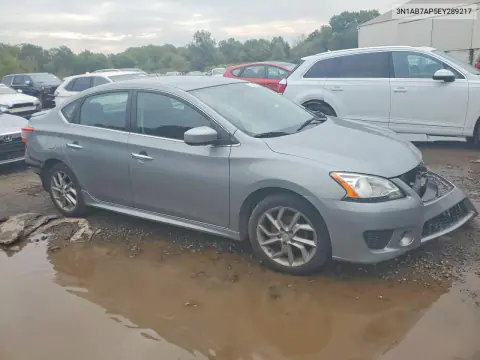 2014 Nissan Sentra Sr VIN 3N1AB7AP5EY289217 фото 4