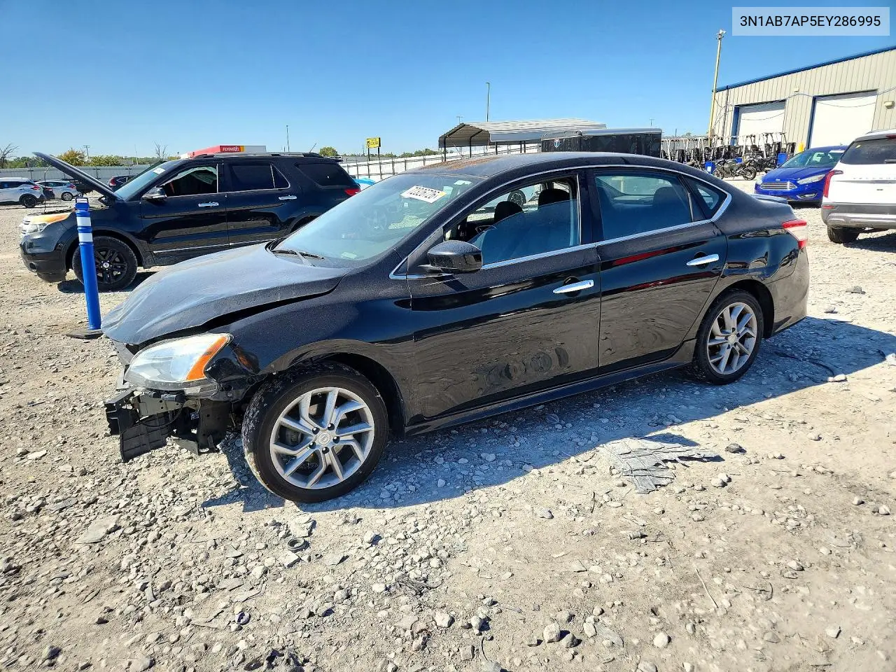 2014 Nissan Sentra Sr VIN 3N1AB7AP5EY286995 фото 1
