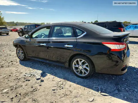 2014 Nissan Sentra Sr VIN 3N1AB7AP5EY286995 фото 2