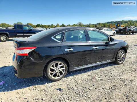 2014 Nissan Sentra Sr VIN 3N1AB7AP5EY286995 фото 3