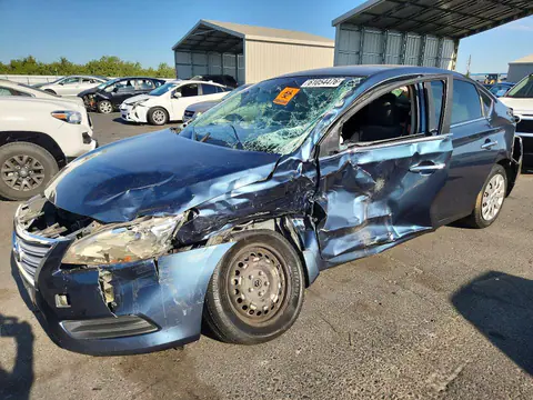 3N1AB7AP3FY294644 — 2015 Nissan Sentra, Передняя часть (Front End), фото до ремонта