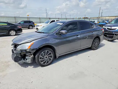 3N1AB7AP5FY215863 — 2015 Nissan Sentra, Передняя часть (Front End), фото до ремонта