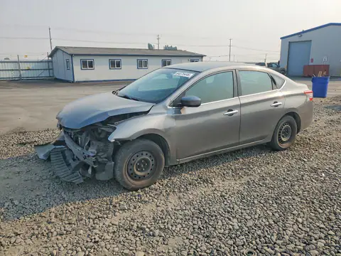 3N1AB7AP5FY248524 — 2015 Nissan Sentra, Передняя часть (Front End), фото до ремонта