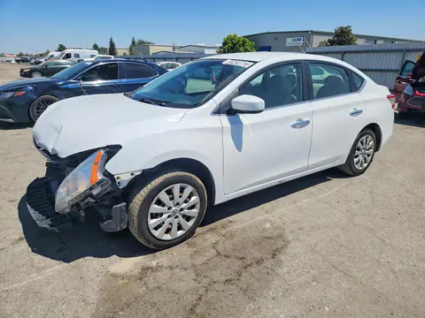 3N1AB7AP5FY373037 — 2015 Nissan Sentra, Передняя часть (Front End), фото до ремонта