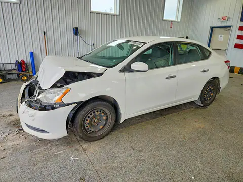 3N1AB7AP7FY233040 — 2015 Nissan Sentra, Передняя часть (Front End), фото до ремонта