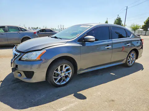 3N1AB7AP6FY307872 — 2015 Nissan Sentra, Задняя часть (Rear End), фото до ремонта