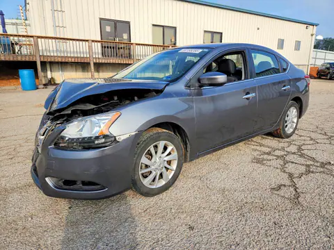 3N1AB7AP2FY383962 — 2015 Nissan Sentra, Передняя часть (Front End), фото до ремонта