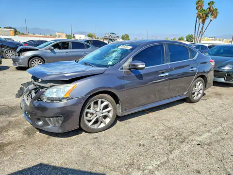 3N1AB7AP9FY222623 — 2015 Nissan Sentra, Передняя часть (Front End), фото до ремонта