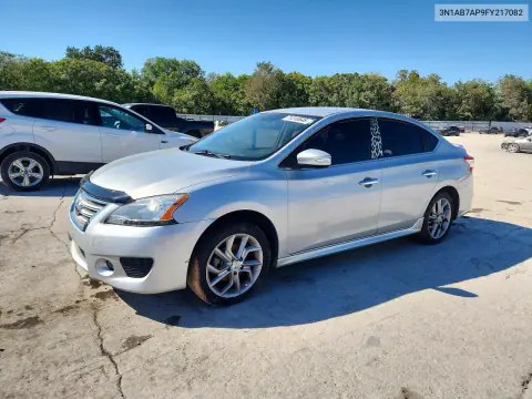 2015 Nissan Sentra Sr VIN 3N1AB7AP9FY217082 фото 1
