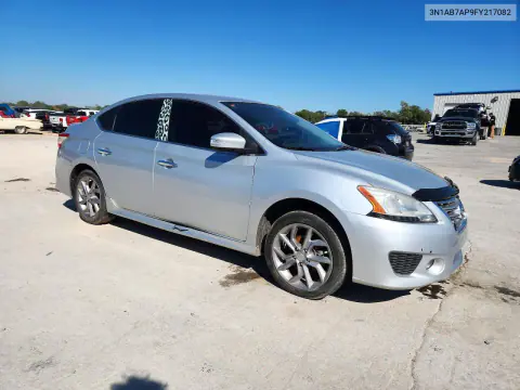 2015 Nissan Sentra Sr VIN 3N1AB7AP9FY217082 фото 4