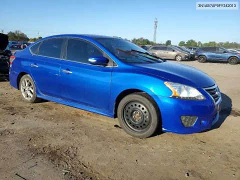 2015 Nissan Sentra Sr VIN 3N1AB7AP5FY242013 фото 4