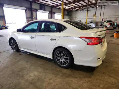 2015 Nissan Sentra Sr VIN 3N1AB7APXFY334542 фото 2