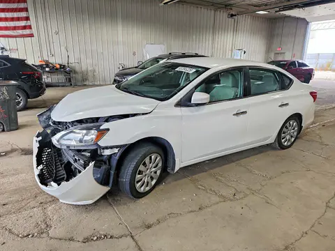 3N1AB7APXGY303471 — 2016 Nissan Sentra, Передняя часть (Front End), фото до ремонта
