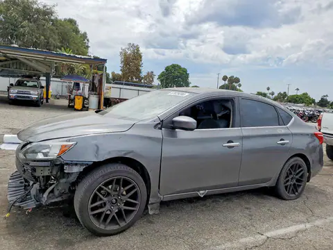 3N1AB7AP9GY262802 — 2016 Nissan Sentra, Передняя часть (Front End), фото до ремонта
