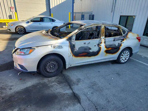3N1AB7AP6GY259078 — 2016 Nissan Sentra, Пожар (Burn), фото до ремонта
