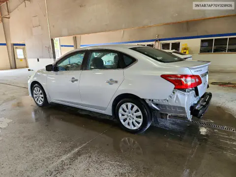 2016 Nissan Sentra Fe+S VIN 3N1AB7AP7GY328926 фото 2