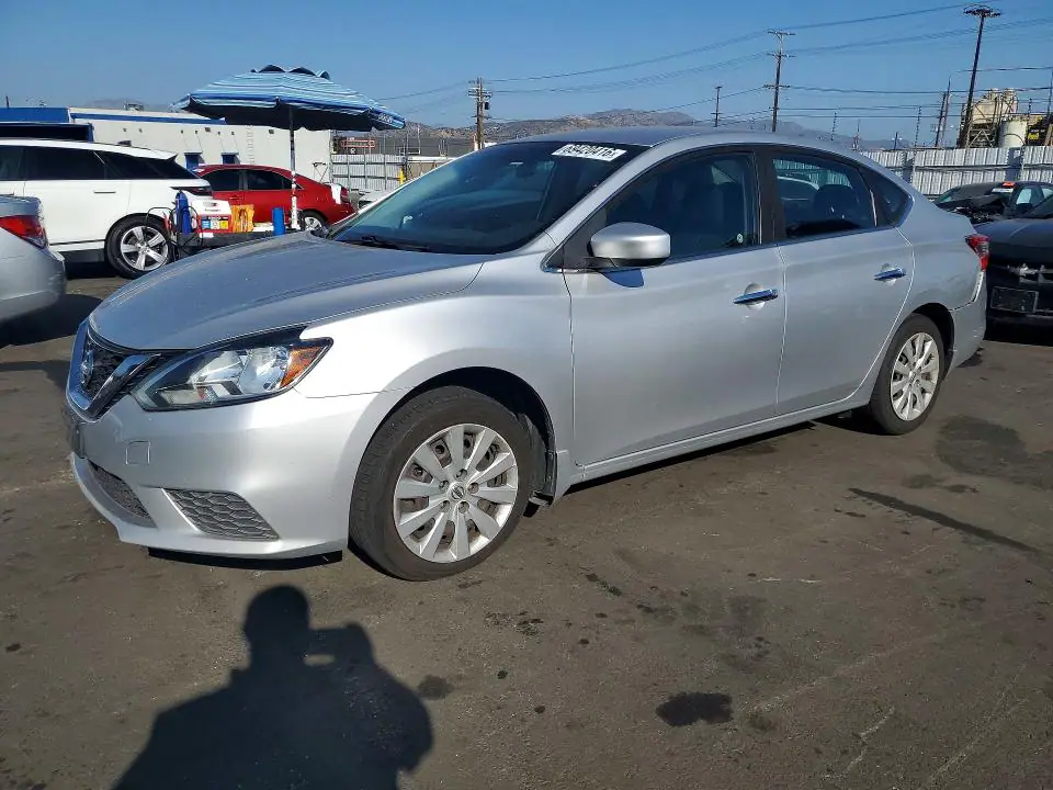 3N1AB7AP5GY323367 Nissan Sentra 2016 — повреждение Передняя часть, фото до ремонта