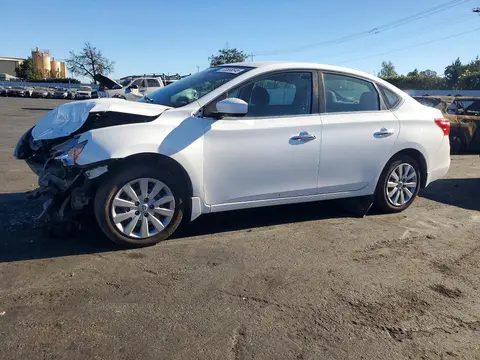 3N1AB7AP4GY324526 — 2016 Nissan Sentra, Передняя часть (Front End), фото до ремонта