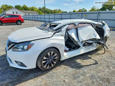 3N1AB7AP0GY267404 — 2016 Nissan Sentra, Повреждения со всех сторон, фото до ремонта