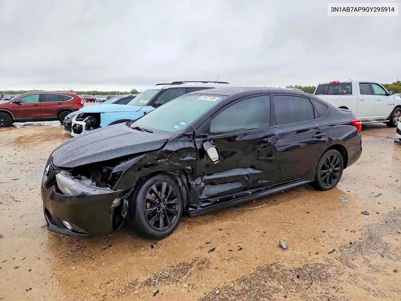 2016 Nissan Sentra Sr VIN 3N1AB7AP9GY295914 фото 1