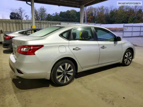 2016 Nissan Sentra Sl VIN 3N1AB7AP2GY338876 фото 3