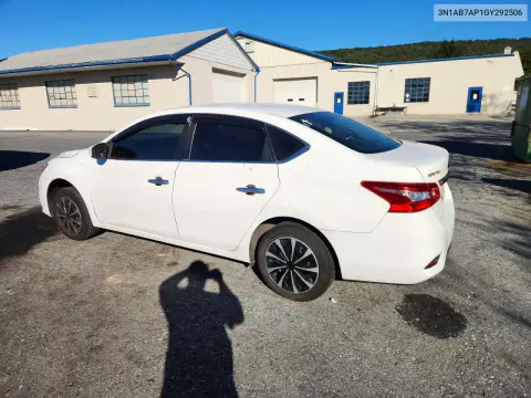 2016 Nissan Sentra S VIN 3N1AB7AP1GY292506 фото 2