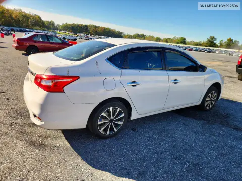 2016 Nissan Sentra S VIN 3N1AB7AP1GY292506 фото 3