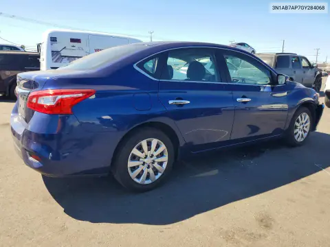2016 Nissan Sentra S VIN 3N1AB7AP7GY284068 фото 3