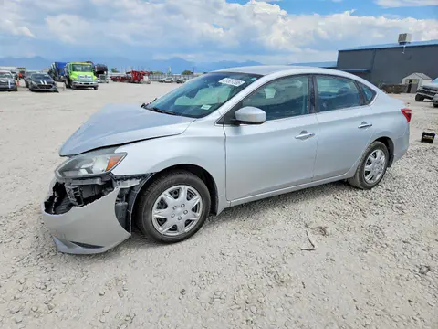 3N1AB7AP1HL711548 — 2017 Nissan Sentra, Передняя часть (Front End), фото до ремонта