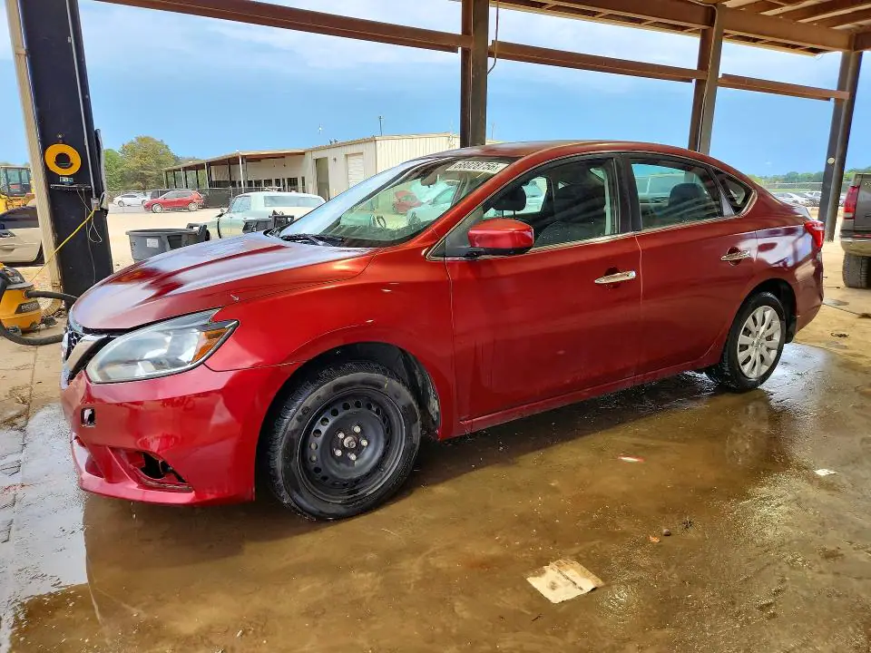 3N1AB7AP5HY368021 Nissan Sentra 2017 — повреждение Передняя часть, фото до ремонта