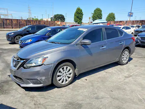 3N1AB7AP9HY258184 — 2017 Nissan Sentra, Передняя часть (Front End), фото до ремонта