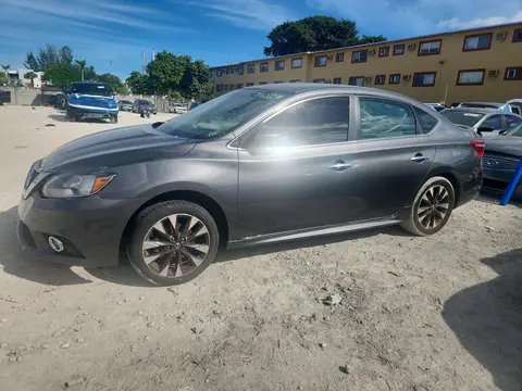 3N1AB7AP4HY357446 — 2017 Nissan Sentra, Передняя часть (Front End), фото до ремонта