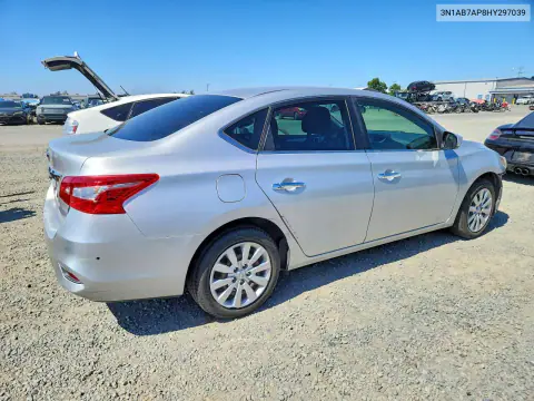 2017 Nissan Sentra S VIN 3N1AB7AP8HY297039 фото 3