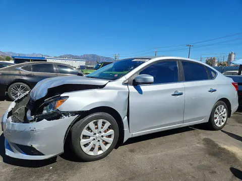 3N1AB7AP4HY383416 — 2017 Nissan Sentra, Механические повреждения (Mechanical), фото до ремонта