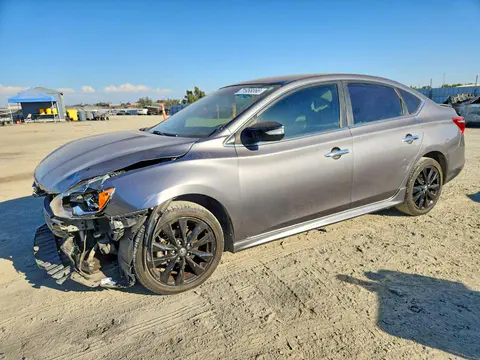 3N1AB7AP6HY370375 — 2017 Nissan Sentra, Передняя часть (Front End), фото до ремонта