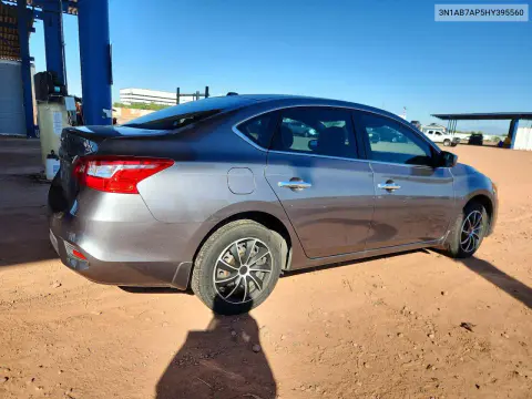 2017 Nissan Sentra Sv VIN 3N1AB7AP5HY395560 фото 3