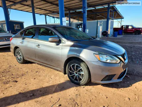 2017 Nissan Sentra Sv VIN 3N1AB7AP5HY395560 фото 4